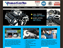 Tablet Screenshot of dublincartek.com